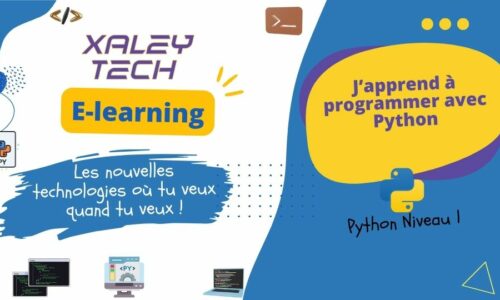 Elearning_Python_Debutant Programmation Python – Niveau 1